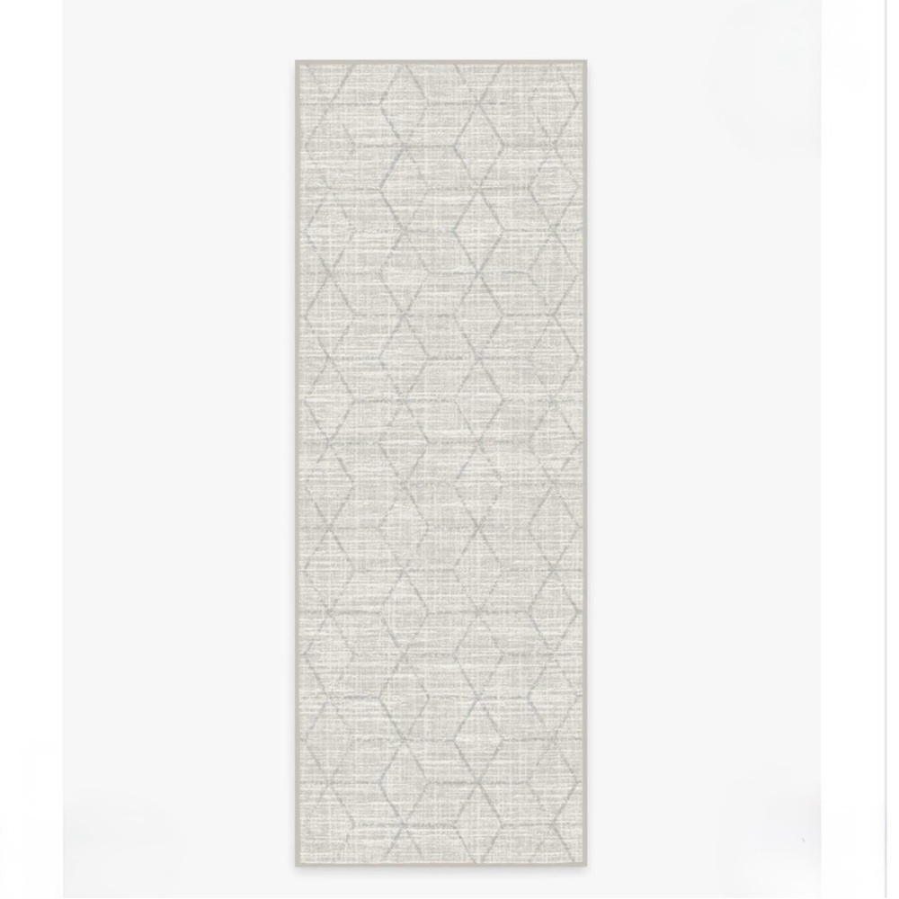 RUGGABLE Prisma Monochrome Flat Woven Runner Rug